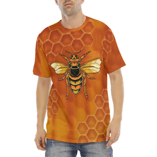 Bee Honeycombs Men's T-Shirt