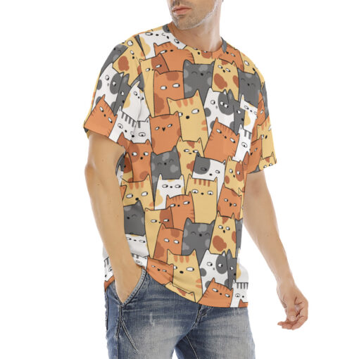 Cute Kittens Men's T-Shirt - Image 3