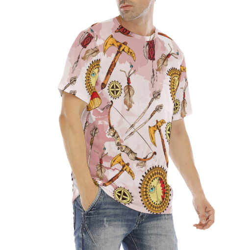 Ethnic American Art Men's T-Shirt - Image 3