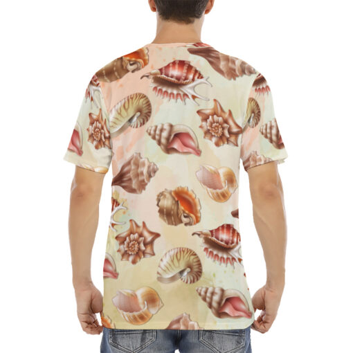 Seashells Men's T-Shirt - Image 4