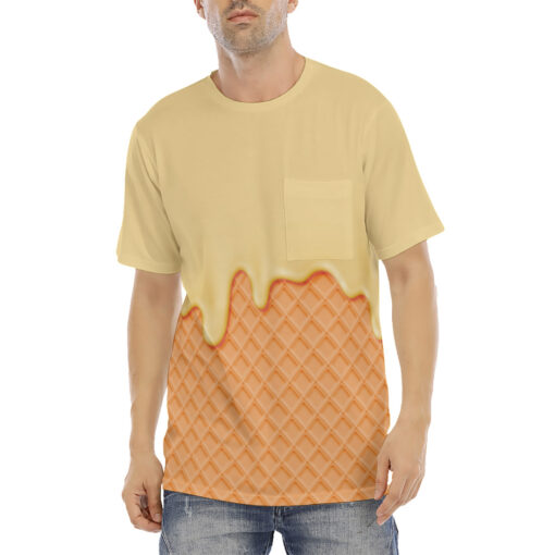 Waffle Melting Cream Men's T-Shirt