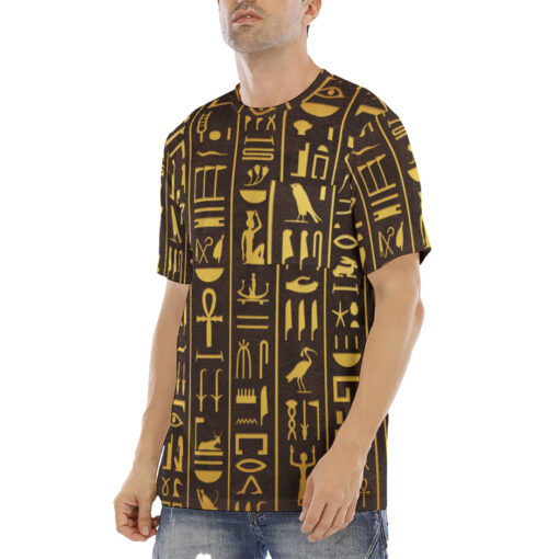 Ancient Egyptian Hieroglyphs Men's T-Shirt - Image 2