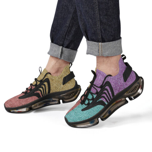 Sackcloth Patchwork Air Sneakers - Image 8