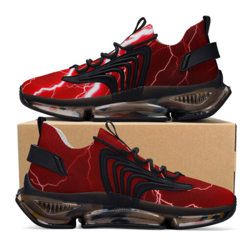 Red Lightnings Air Sneakers