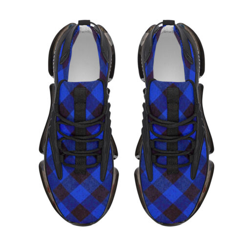 Blue Checkered Air Sneakers - Image 3