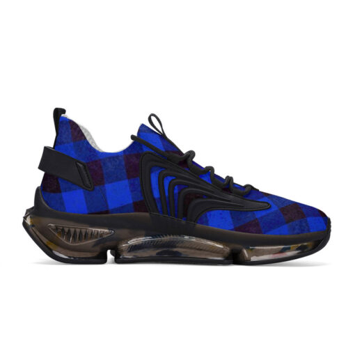 Blue Checkered Air Sneakers - Image 6