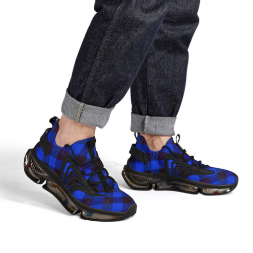 Blue Checkered Air Sneakers - Image 7