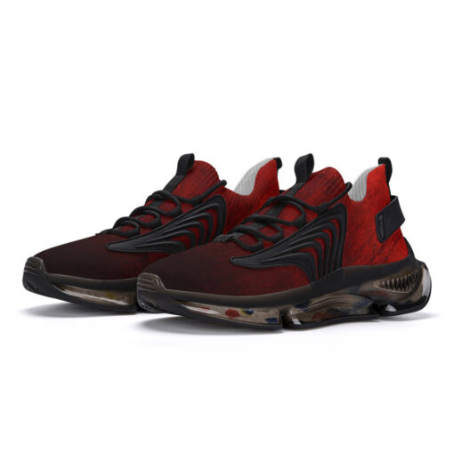 Black and Red Scuffs Air Sneakers - Image 2