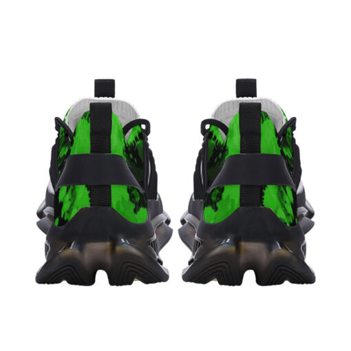 Green Paint Blots Air Sneakers - Image 4