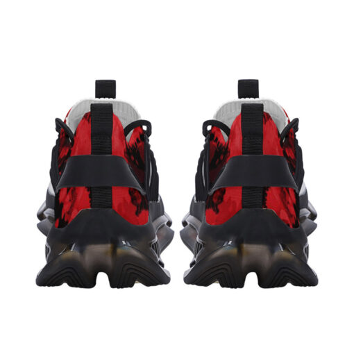 Red Paint Blots Air Sneakers - Image 4