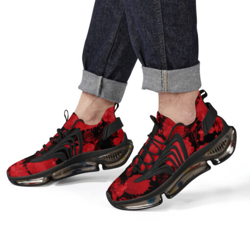 Red Paint Blots Air Sneakers - Image 8