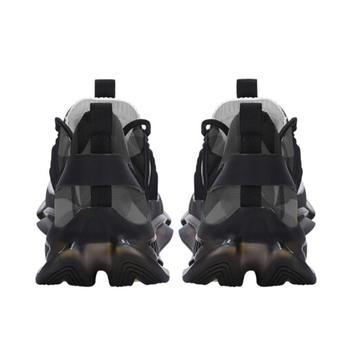 Gray Polygons Air Sneakers - Image 5