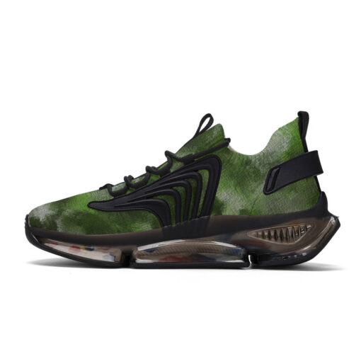 Green Canvas Camouflage Air Sneakers - Image 5