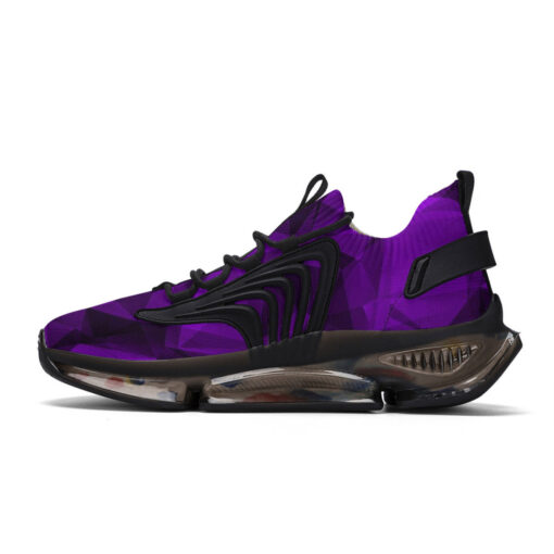 Violet Polygons Air Sneakers - Image 5