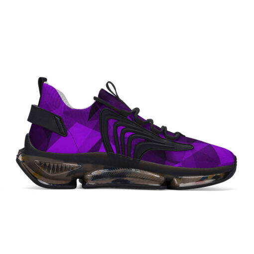 Violet Polygons Air Sneakers - Image 6