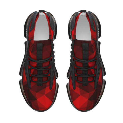 Red Polygons Air Sneakers - Image 7