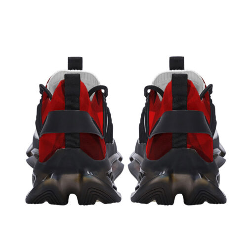 Red Polygons Air Sneakers - Image 8