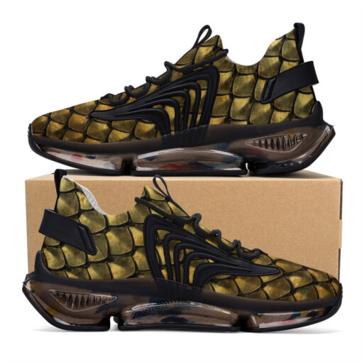 Golden Armor Scales Air Sneakers