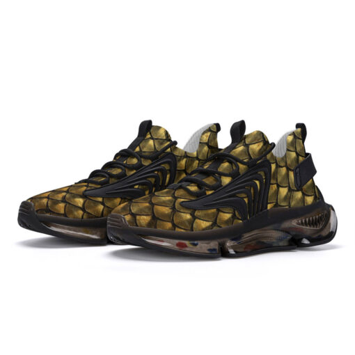 Golden Armor Scales Air Sneakers - Image 2