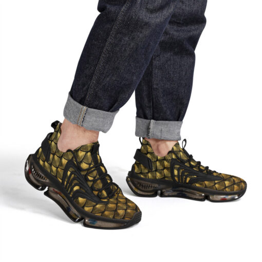 Golden Armor Scales Air Sneakers - Image 7