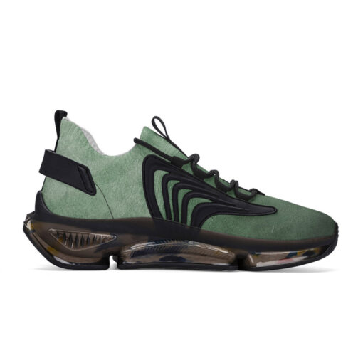 Green Lace Ornament Air Sneakers - Image 6