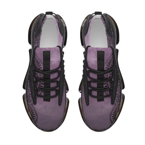 Violet Lace Ornament Air Sneakers - Image 3