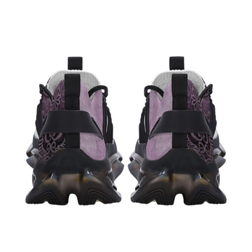 Violet Lace Ornament Air Sneakers - Image 4