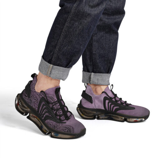 Violet Lace Ornament Air Sneakers - Image 7