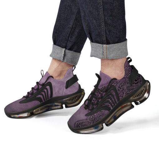 Violet Lace Ornament Air Sneakers - Image 8