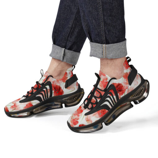 Red Poppies Flowers Air Sneakers - Image 8