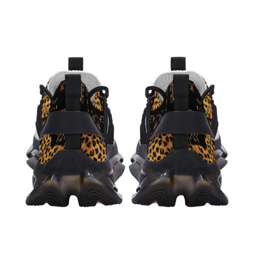 Abstract Animal Skin Fur Sneakers - Image 4