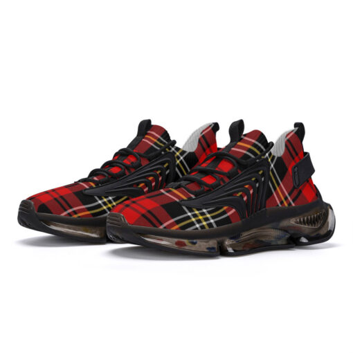 Classic Red Tartan Air Sneakers - Image 2