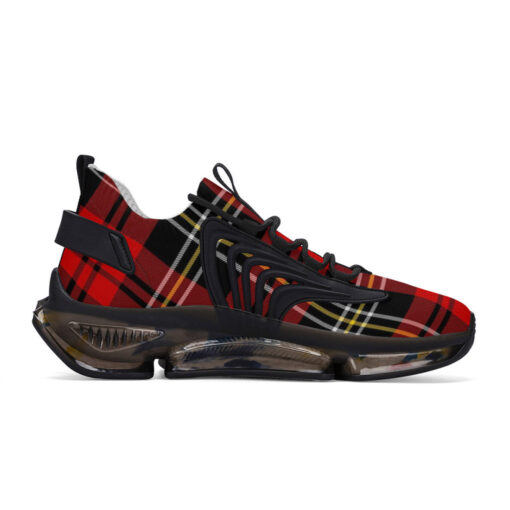 Classic Red Tartan Air Sneakers - Image 6