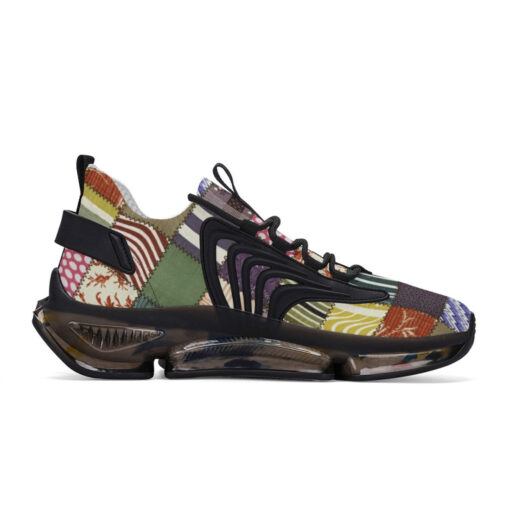 Cloth Patchwork Air Sneakers - Image 6