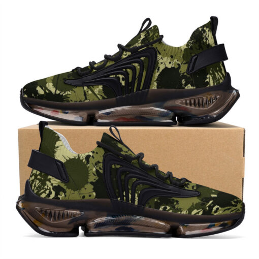 Ink Paint Splashes Camouflage Air Sneakers