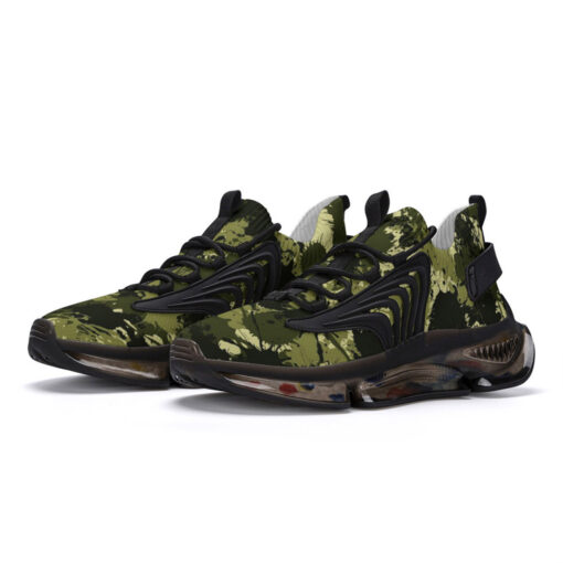 Ink Paint Splashes Camouflage Air Sneakers - Image 2