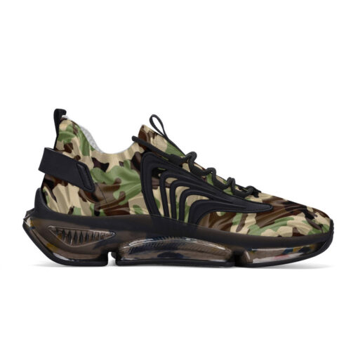 Crumpled Fabric Folds Camouflage Air Sneakers - Image 6