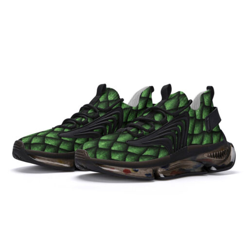 Green Dragon Scales Air Sneakers - Image 2