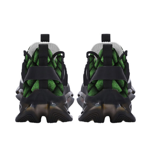 Green Dragon Scales Air Sneakers - Image 4