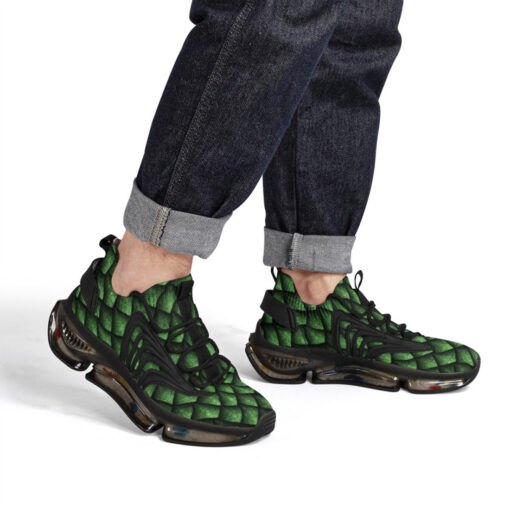 Green Dragon Scales Air Sneakers - Image 7