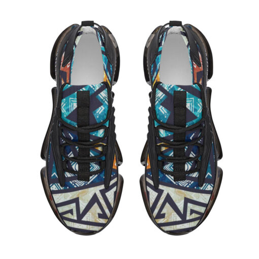 Geometric Pattern Air Sneakers - Image 3