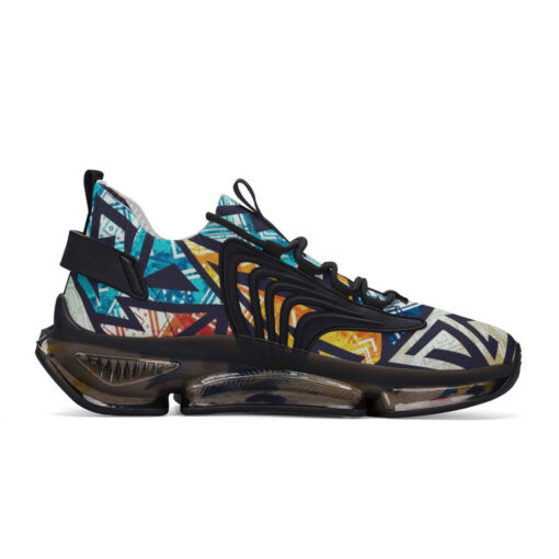 Geometric Pattern Air Sneakers - Image 6