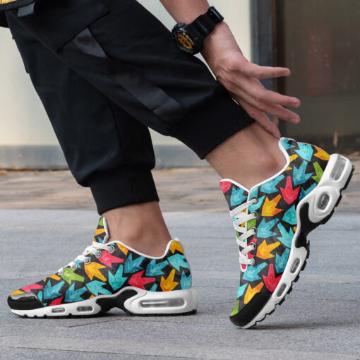 Grunge Colored Arrows Cushion Air Sneakers - Image 3