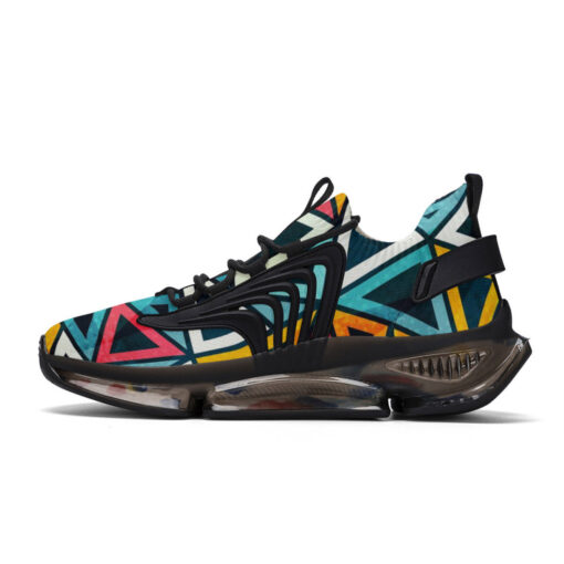 Colorful Triangles Air Sneakers - Image 5