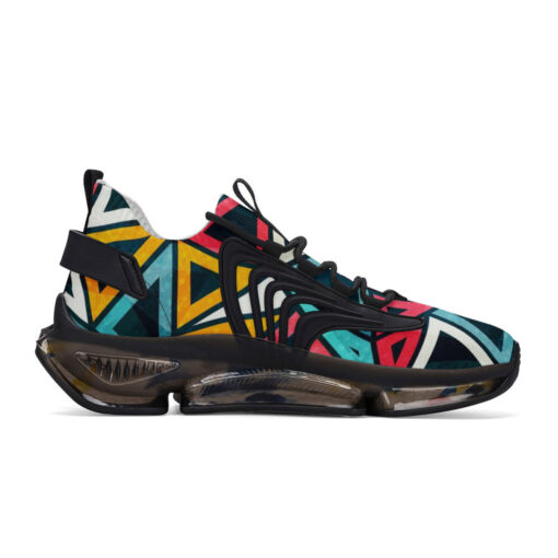 Colorful Triangles Air Sneakers - Image 6