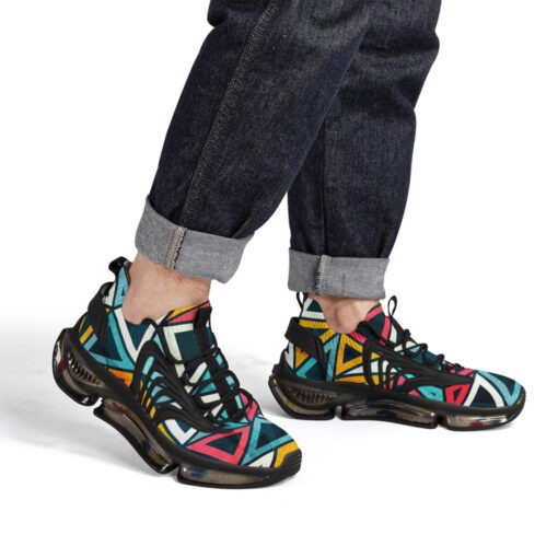 Colorful Triangles Air Sneakers - Image 7