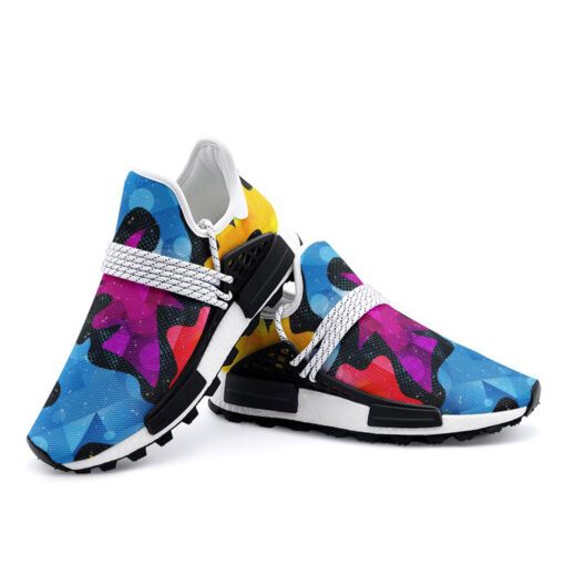 Bright Graffiti Mesh Sneakers