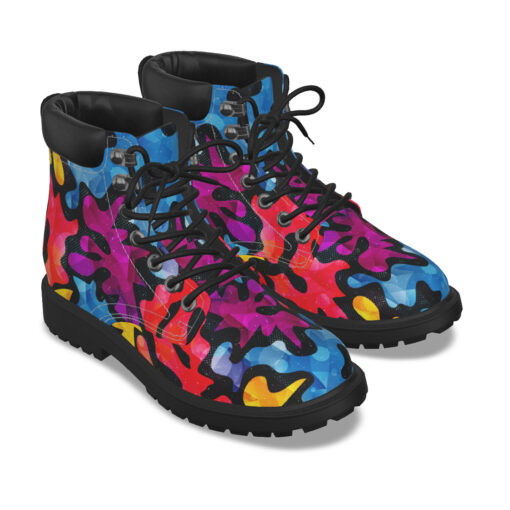 Bright Graffiti Classic Boots - Image 5