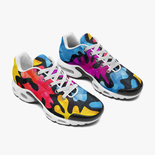 Bright Graffiti Cushion Air Sneakers