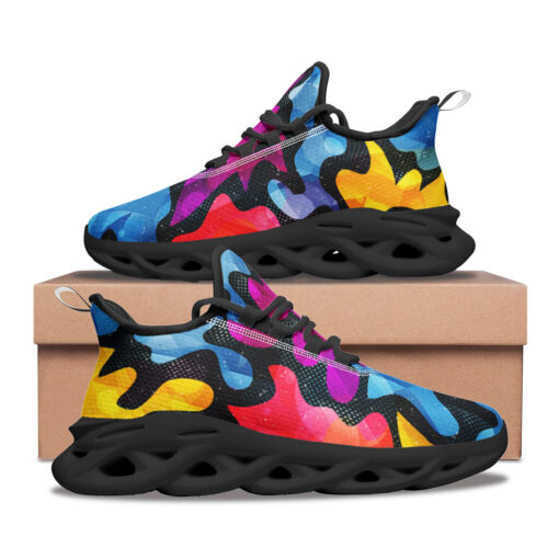 Bright Graffiti Sports Shoes - Image 2